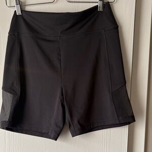 PINK Victoria's Secret Black Bike Shorts